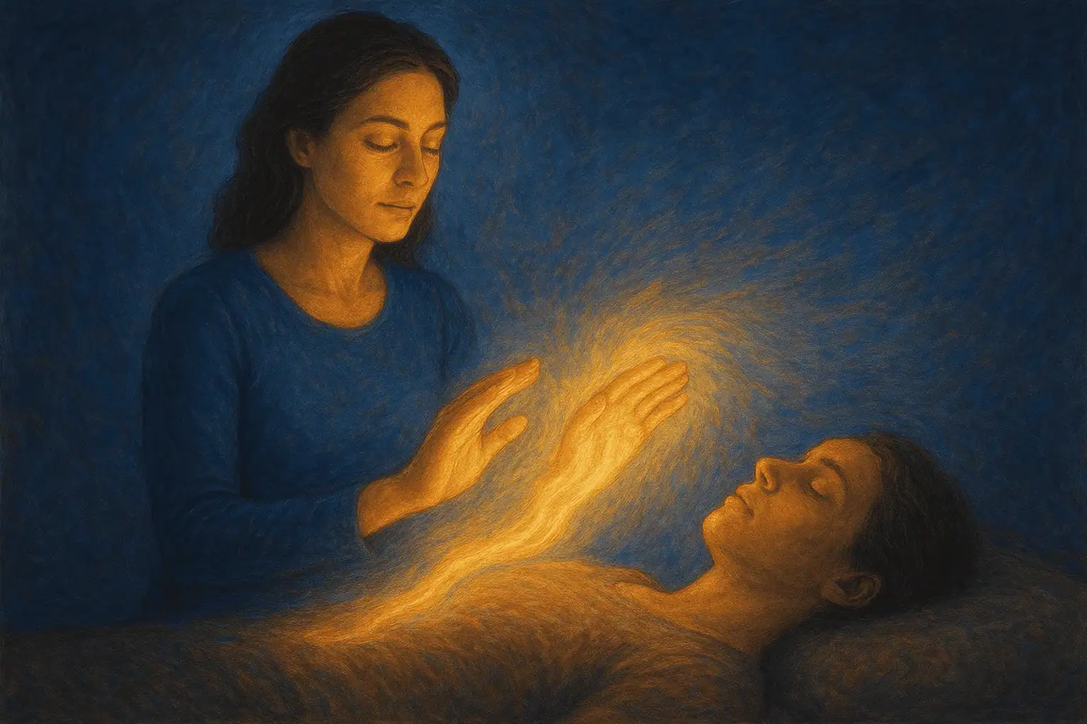 chi-healing-energy-transmission-technique Chi healing hands demonstrating energy density and healing power concentration